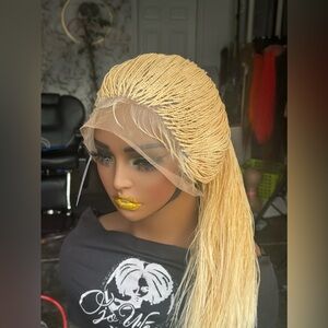 Micro hand made wig ready to ship in all color.